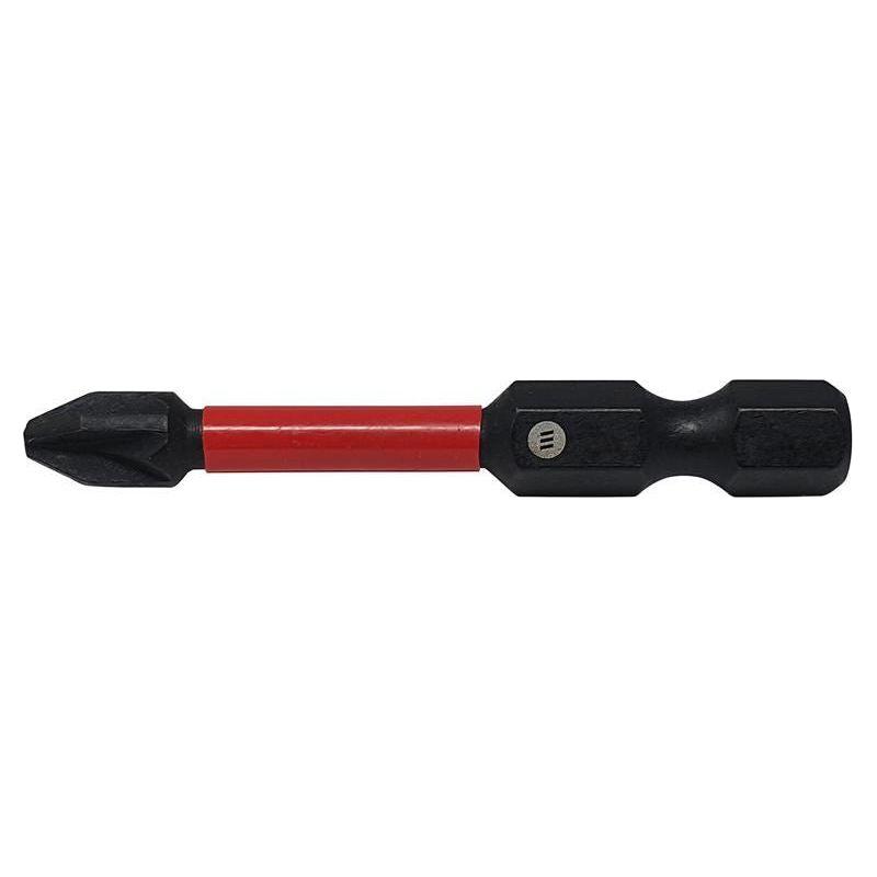 Forgefix ForgeFast Pozidriv Compatible Impact Bit PZ3 x 50mm (Card 2) ForgeFix - Town Tools
