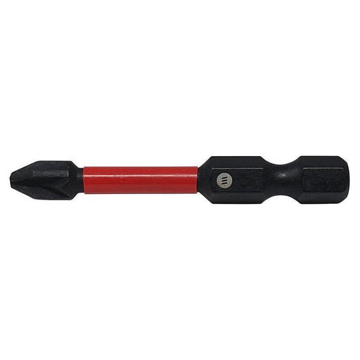 Forgefix ForgeFast Pozidriv Compatible Impact Bit PZ3 x 50mm (Card 2) ForgeFix - Town Tools
