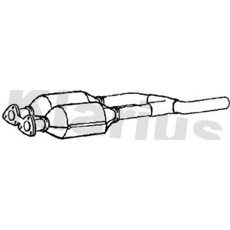Klarius Catalyst Type Approved Centre fits Audi A3 1996-2003 1.8