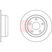 Apec 2 x Solid Brake Discs fits Jeep Grand Cherokee 1999-2005 2.7 3.1 4.7