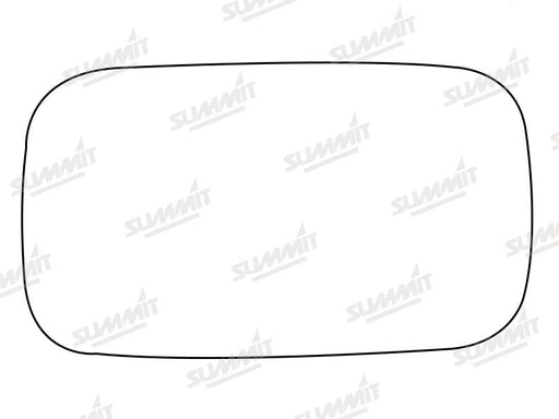 Summit Stick-On Standard Mirror Glass fits Volvo V50 04 to 12 RHS Summit - Bars 4 Cars