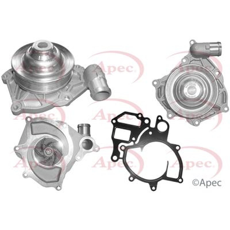 Apec Engine Cooling Water Pump fits Porsche 911 1999-2005 3.6