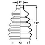 Borg & Beck Drive Shaft Bellow Kit transmission sided Thermo BCB2351
