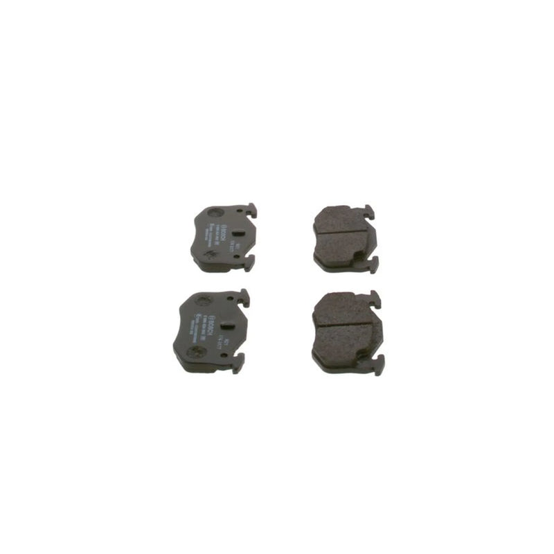 Bosch Front & Rear Pads fits Peugeot 206 1998-2000 1.6