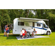 Fiamma F45S 230cm Motorhome Awning Canopy Black Cassette Grey Canopy Fiamma  - Dynamic Drive