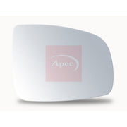 Apec Exterior Wing Mirror Glass Right fits Nissan Note 2006-2012 1.4 1.5 1.6