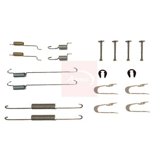 Apec Brake Shoe Accessory Kit Rear fits Daihatsu Applause 1989-1997 1.6