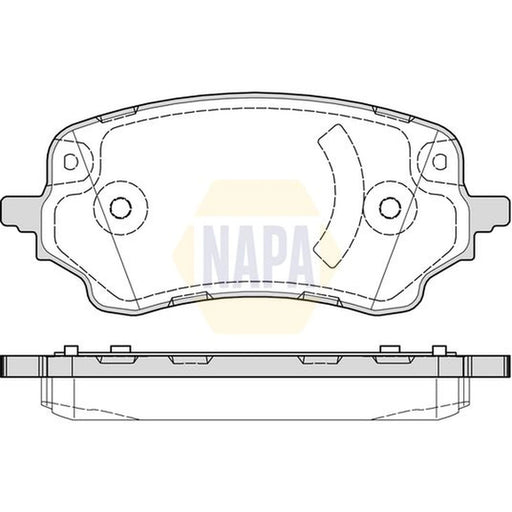 NAPA Front Brake Pad Set NBP1949