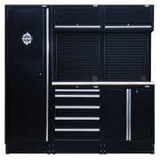 Draper BUNKER Modular Storage Combo with Stainless Steel Worktop (11 Piece) Draper - Dynamic Drive