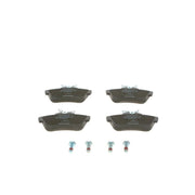 Bosch Front & Rear Pads fits Toyota Proace 2013-2016 1.6 2.0