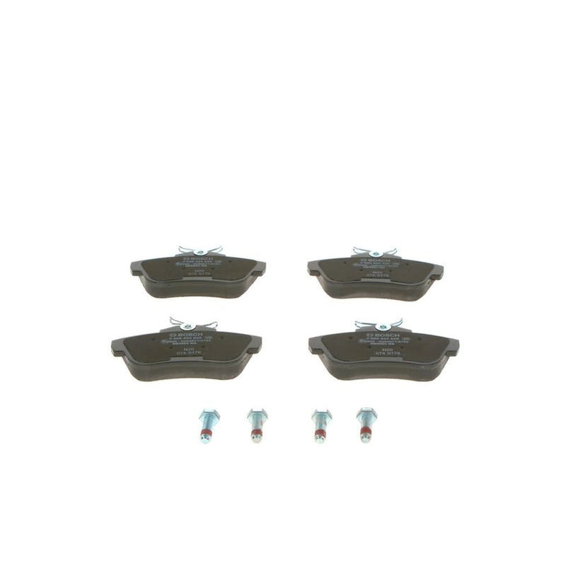 Bosch Front & Rear Pads fits Toyota Proace 2013-2016 1.6 2.0