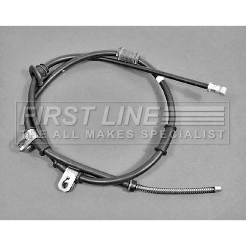 First Line Handbrake Cable Left Front fits Mitsubishi Lancer 1988-1994