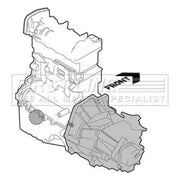 First Line Engine Mount Mounting fits Honda Accord 1999-2002 1.8 2.0