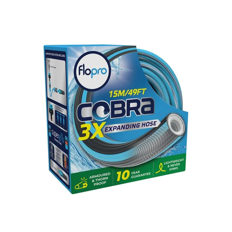Flopro Cobra Expanding Hose Set 15m - 70300936