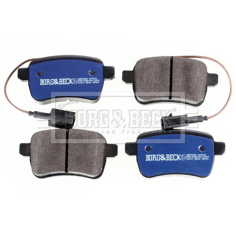 Borg & Beck Front & Rear Brake Discs & Pads fits Alfa Romeo Giulietta 2010-2020