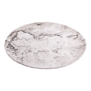4 x Reusable Plastic Melamine Granite Pattern 8" Plate for Camping Picnic UK Camping And Leisure - Dynamic Drive