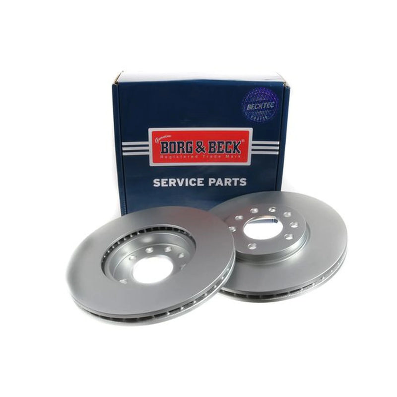 Borg & Beck Front & Rear Brake Discs & Pads fits Saab 9-5 1997-2009