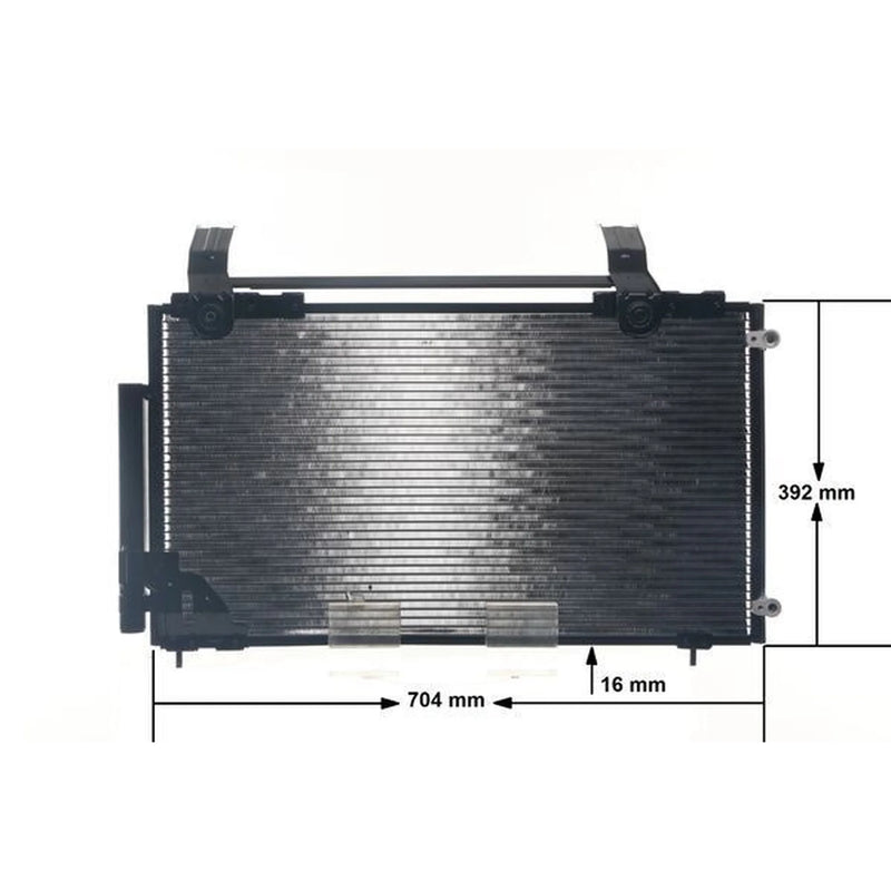 Mahle Air Conditioning Condenser fits Honda Stream 2001-2006 1.7 2.0