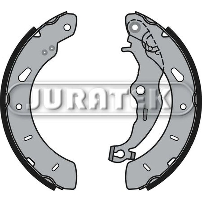 Juratek Brake Shoe Set Axle Kit Rear fits Ford B-Max 2012-2017 1.0 1.4 1.5 1.6