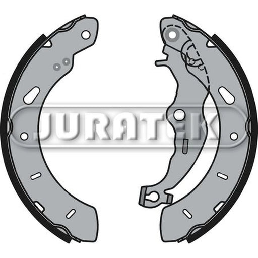 Juratek Brake Shoe Set Axle Kit Rear fits Ford B-Max 2012-2017 1.0 1.4 1.5 1.6