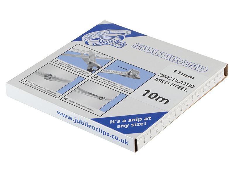Jubilee® Multiband Mild Steel 11mm 10m Pack Jubilee® - Dynamic Drive