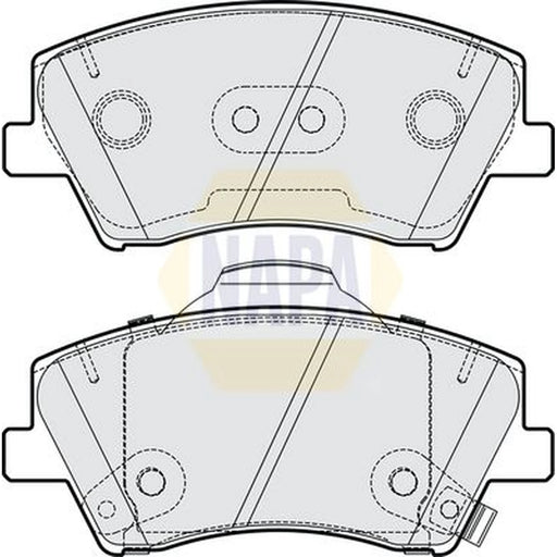 NAPA Front Brake Pad Set NBP1888