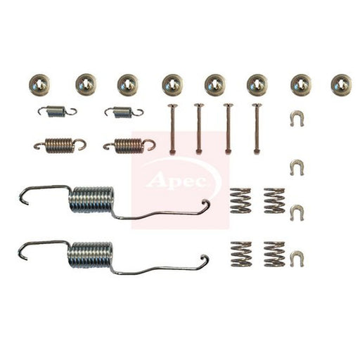 Apec Brake Shoe Accessory Kit Rear fits Daihatsu Extol 2004-2006 1.3