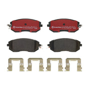 Brembo 4 x Front Brake Pad Set fits Subaru Brz 2012 on 2.0
