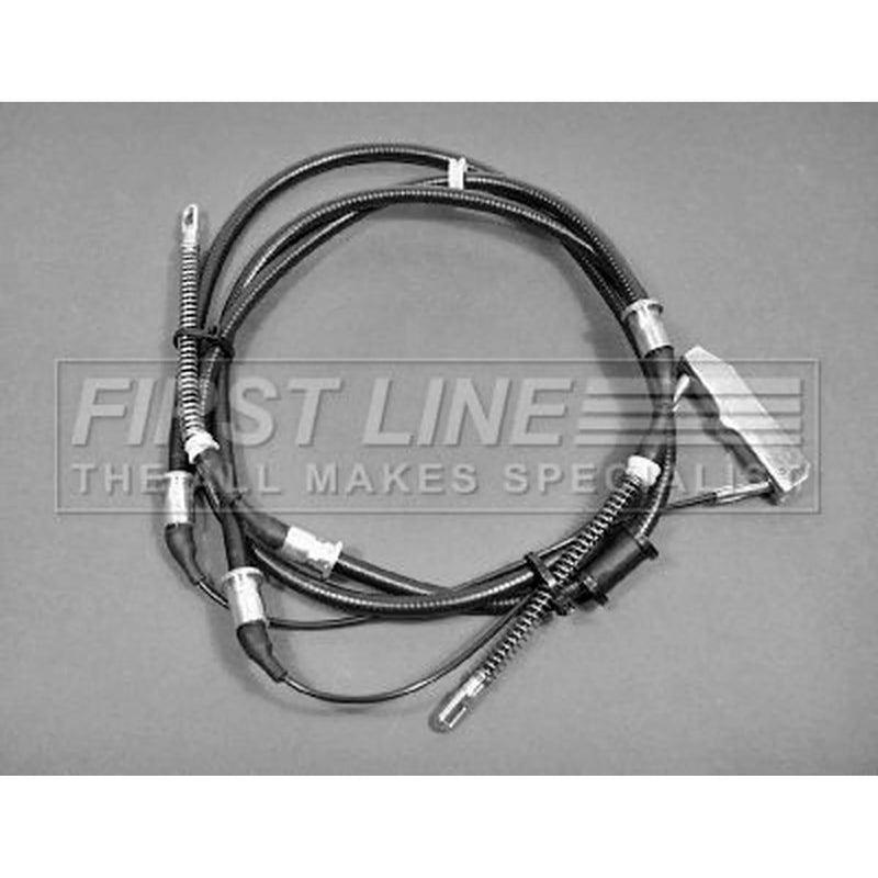 First Line Handbrake Cable Left Rear fits Nissan Pick Up 1992-1998 2.4