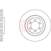 Apec 2 x Vented Brake Discs fits Hyundai Terracan 2003-2006 2.9
