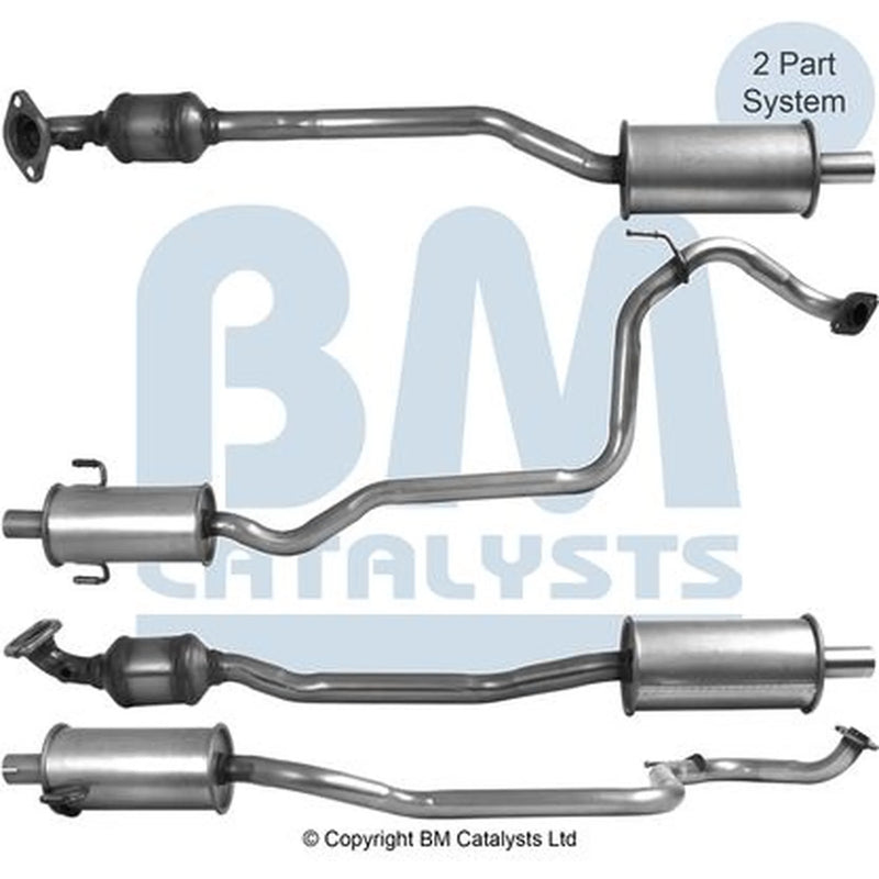 BM Catalysts Homologated Petrol Cat fits Toyota Verso S 2010-2016 1.33