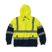 Tough Grit Hi-Vis 2-Tone Hoodie Yellow/Navy S Tough Grit - Dynamic Drive