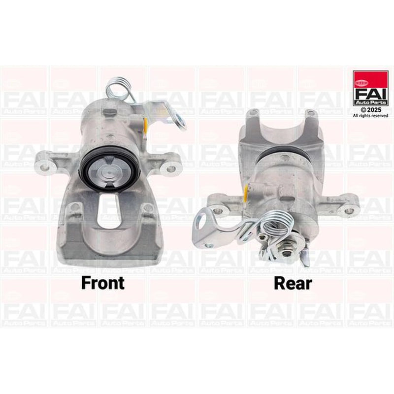 FAI Brake Caliper Assembly Rear Left fits Fiat 500L 2012-2018 0.9 1.3 1.4 1.6