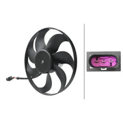Hella Engine Cooling Fan Left fits Seat Cordoba 2002-2007 1.4
