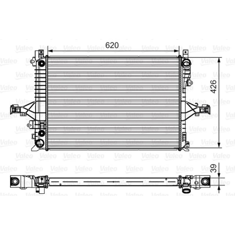 Valeo Engine Radiator 735539