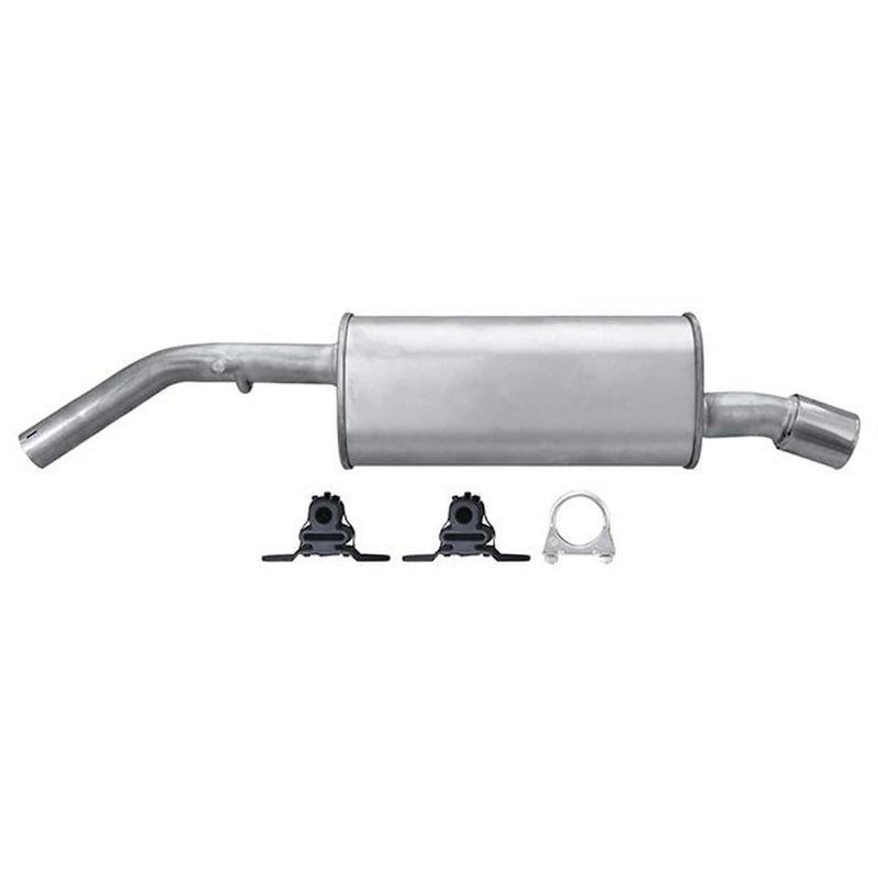 Hella End Silencer Rear fits Citroën C2 2003-2009 1.4