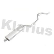 Klarius Box With Centre Pipe Centre fits Opel Vectra C 2002-2008 1.8
