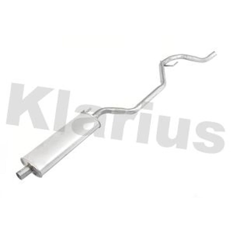Klarius Box With Centre Pipe Centre fits Opel Vectra C 2002-2008 1.8