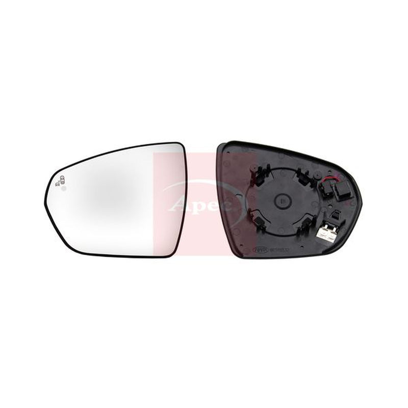 Apec Exterior Wing Mirror Glass Left fits Citroën C5 Aircross 2018-2020