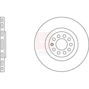 Apec Front Vented & Rear Vented Brake Discs & Pads fits VW Polo IV 2006-2009 1.8