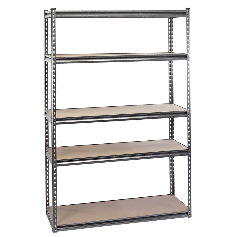 Draper Heavy Duty Steel Shelving Unit, 5 Shelves, L1220 x W450 x H1830mm 21663 Draper - Dynamic Drive