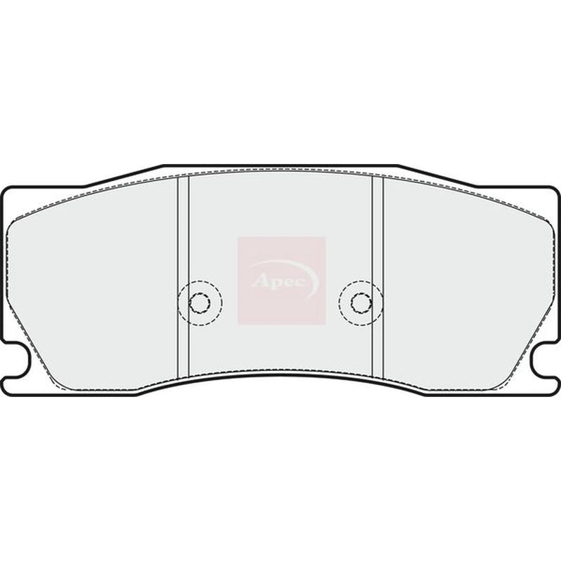 Apec Front Brake Pad Set PAD1724