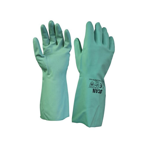 Scan Nitrile Gauntlets with Flock Lining Large (Size 9) Scan - Dynamic Drive