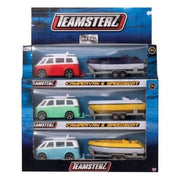 Camper Van Speedboat die cast model set M0032 UK Camping And Leisure - Dynamic Drive