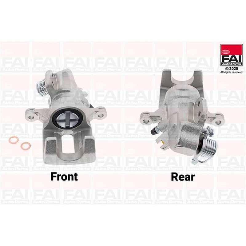 FAI Brake Caliper Assembly Rear Left fits Honda Cr-Z 2010-2013 1.5