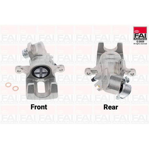 FAI Brake Caliper Assembly Rear Left fits Honda Cr-Z 2010-2013 1.5