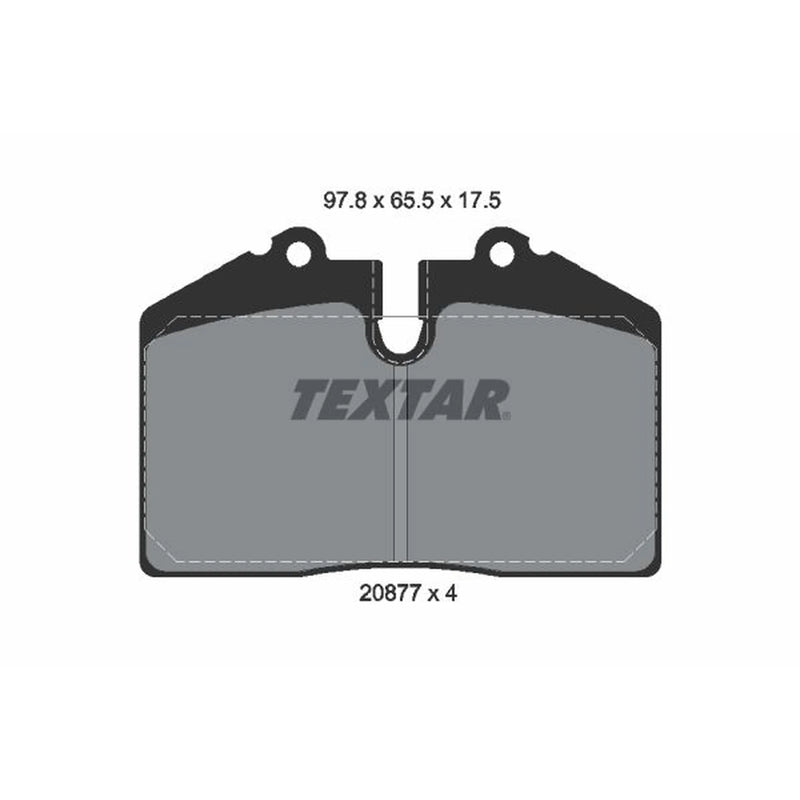 Textar Front Brake Pad Set 2087710
