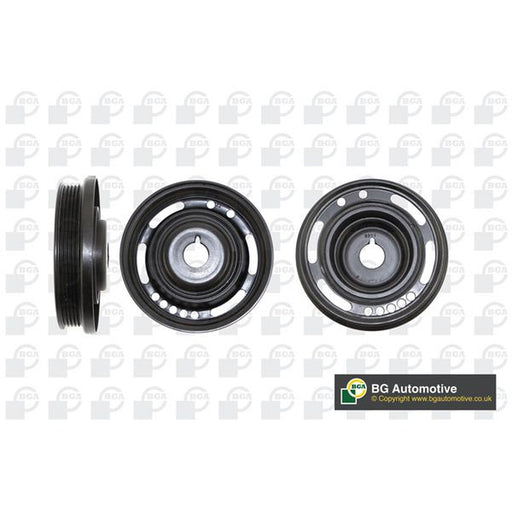 BGA Crank Shaft Belt Pulley fits Opel Astra G 1998-2009 1.6