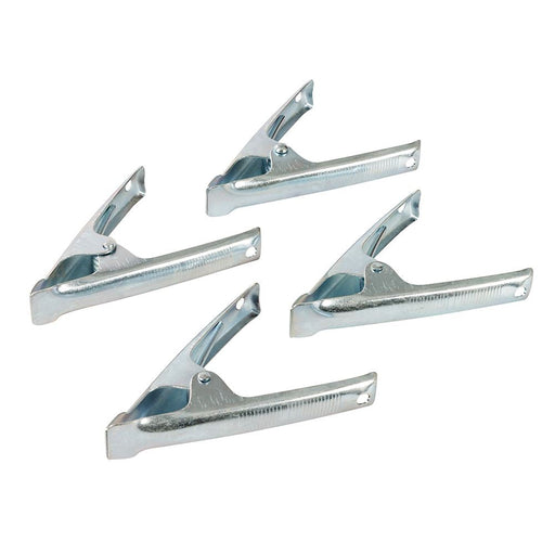 Silverline Stall Clips 4pk 50mm Jaw Silverline - Dynamic Drive