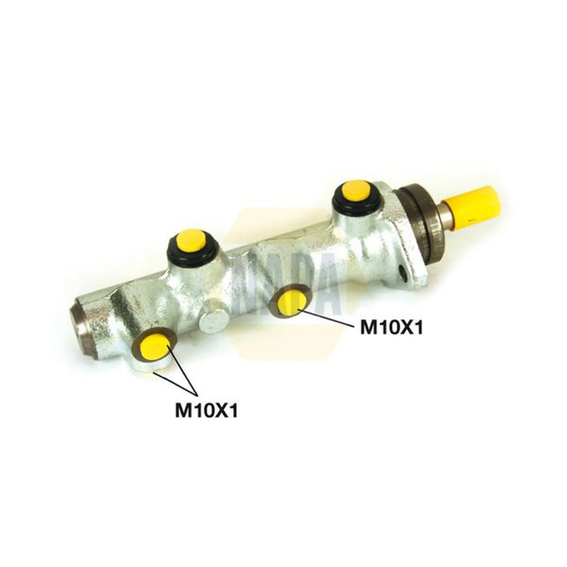 NAPA Brake Master Cylinder Hydraulic Assembly fits Alfa Romeo Ar 6 1986-1989